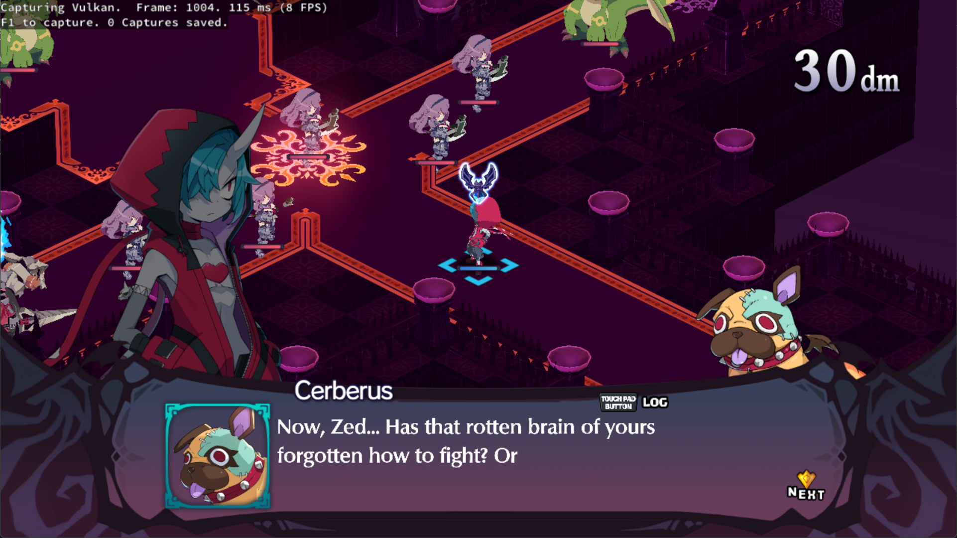 Disgaea 6 running in KytyPS5